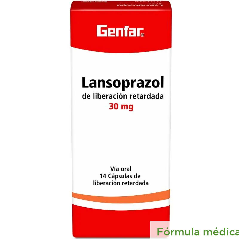 Lansoprazol 30Mg Capsulas Liberacion Retenida Caja X 14 Genfar