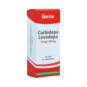 Carbidopa+Levodopa-250Mg+25Mg-Caja-X-30-Tabletas-imagen