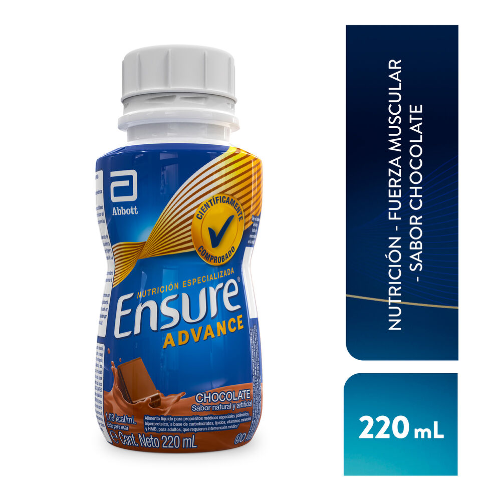 Ensure-Advance-Chocolate-Con-Proteina-+-HMB-Liquido-220-Ml-imagen-2