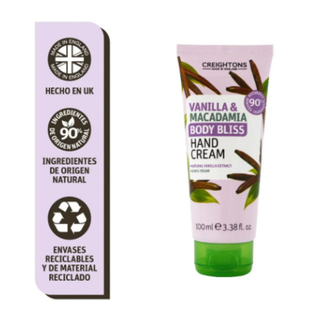 Crema-Para-Manos-Creightons-Body-Bliss-Tubo-100Ml-Vainilla-Y-Macadamia-imagen