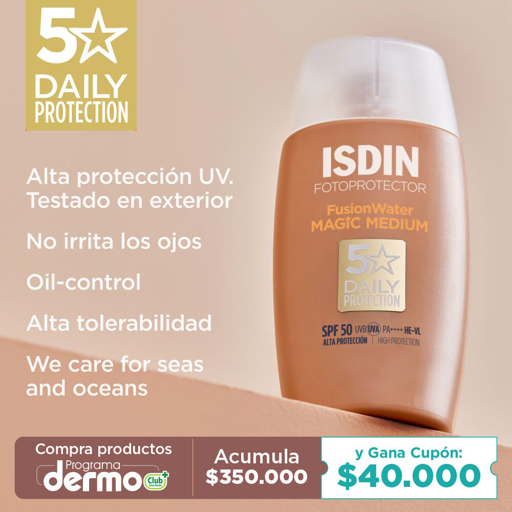 Fotoprotector-Isdin-Fusion-Water-Color-Medium-SPF-50+-Frasco-X-50mL-imagen-4