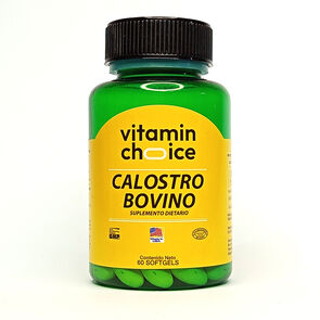 Suplemento-Dietario-Vitamin-Choice-Calostro-Bovino-Capsulas-Blandas-Frasco-X-60-imagen