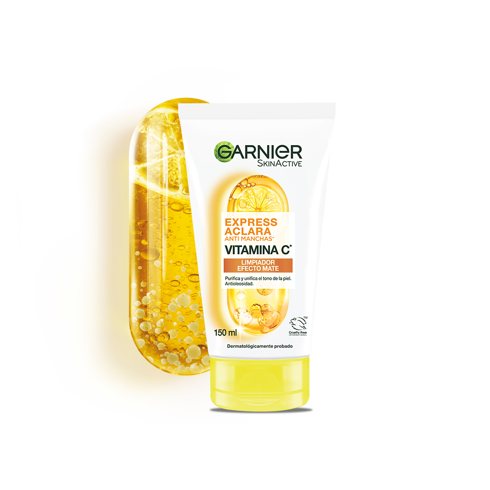 Limpiador-Facial-Garnier-Skin-Active-Express-Aclara-Tubo-X-150Ml-Tono-Uniforme-imagen-4