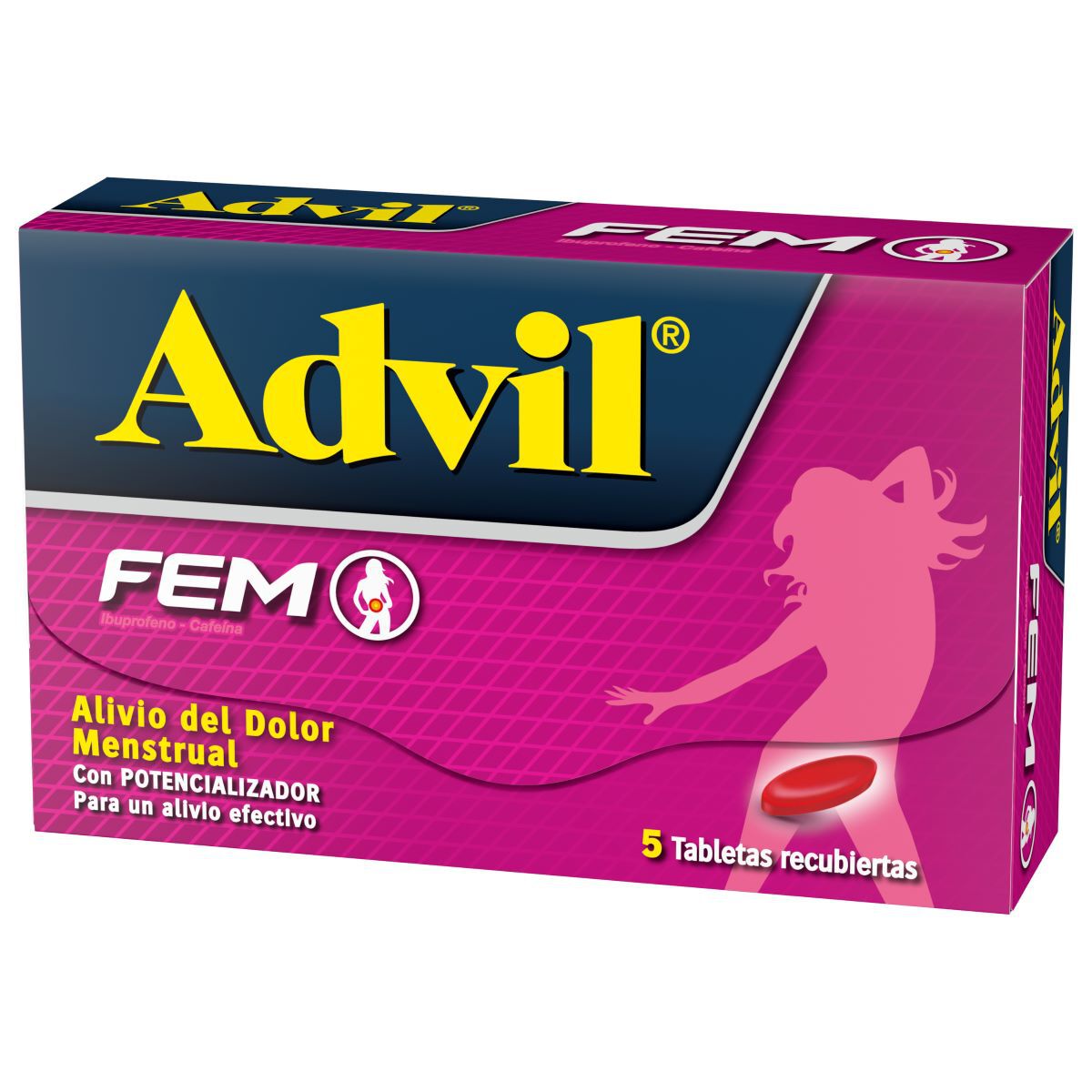 Advil Fem (65+400)Mg Tabletas Recubierta Caja X 5