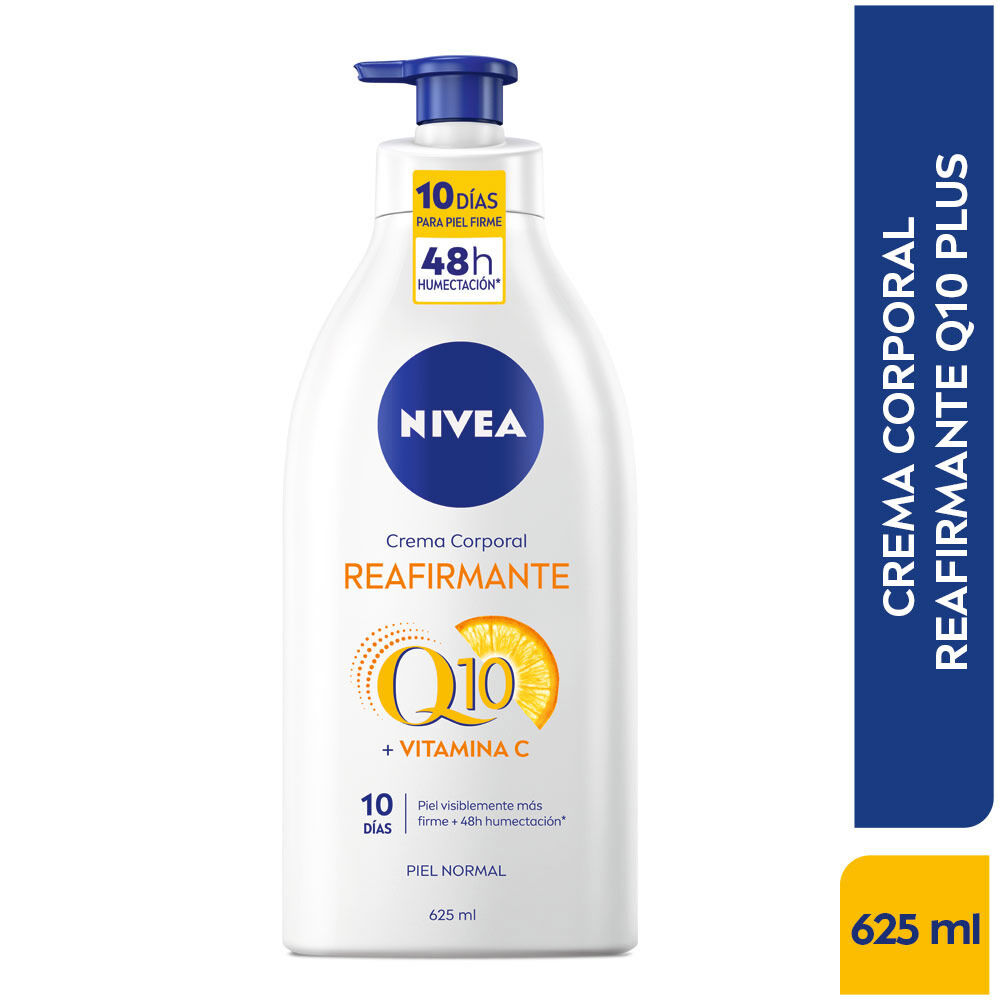 Crema Corporal Nivea Q10 Reafirmante Vitamina C Frasco X 625Ml