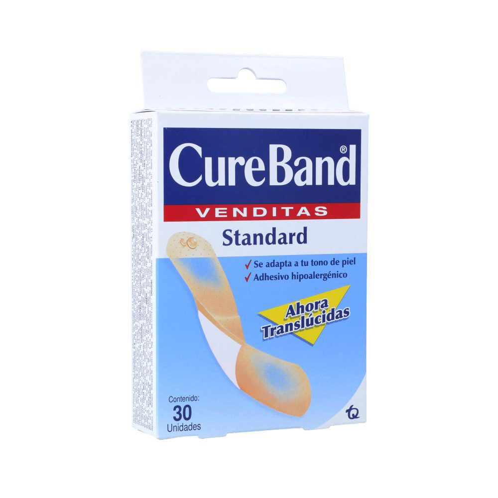 Curas Venditas Cureband Caja X 30 Unidades