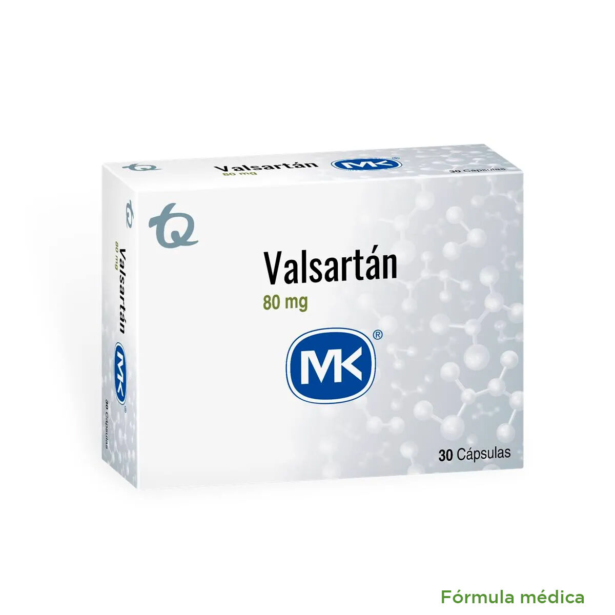 Valsartan Mk 80Mg Caja X 30 Capsulas