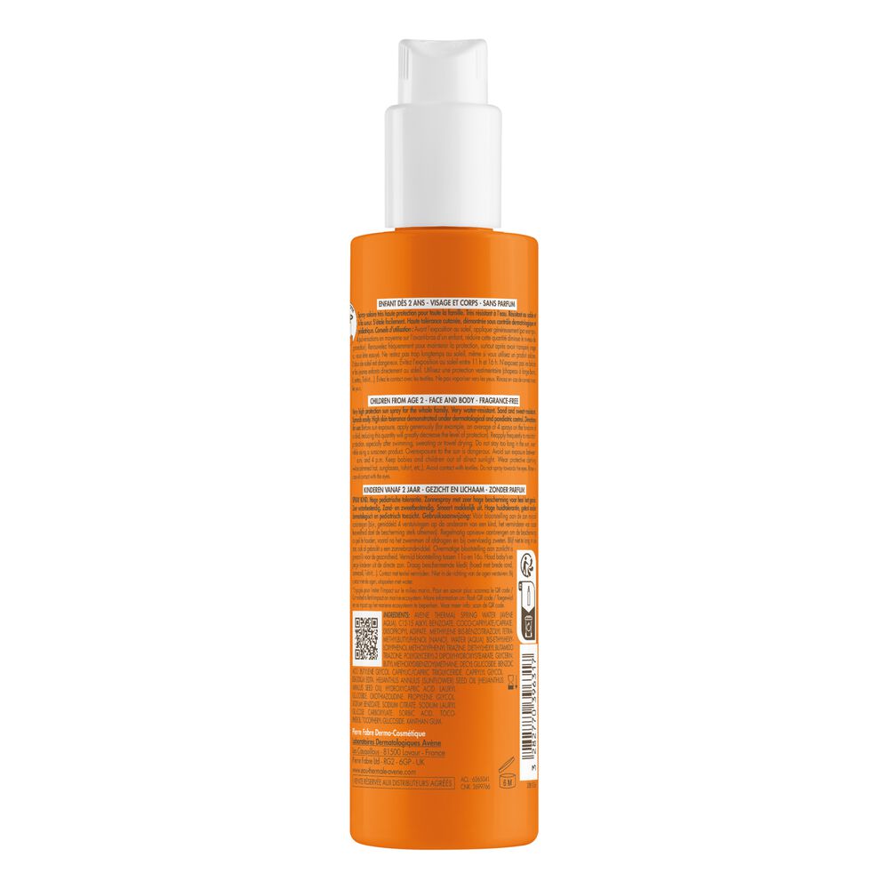 Av&egrave;ne-Solar-Spray-Ni&ntilde;os-50+-imagen-2
