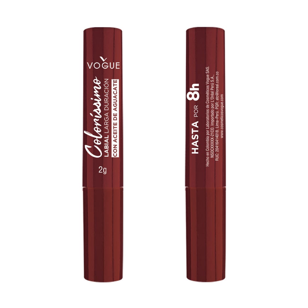 Labial-Vogue-Colorissimo-Larga-Duracion-Barra-X-2Gr-Atardecer-imagen-2