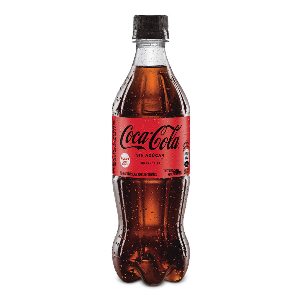 Gaseosa-Coca-Cola-Sin-Azúcar-Pet-600Ml-imagen
