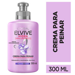 Crema-Para-Peinar-Loreal-Elvive-Hidra-Hiluronico-Frasco-X-300Ml-imagen