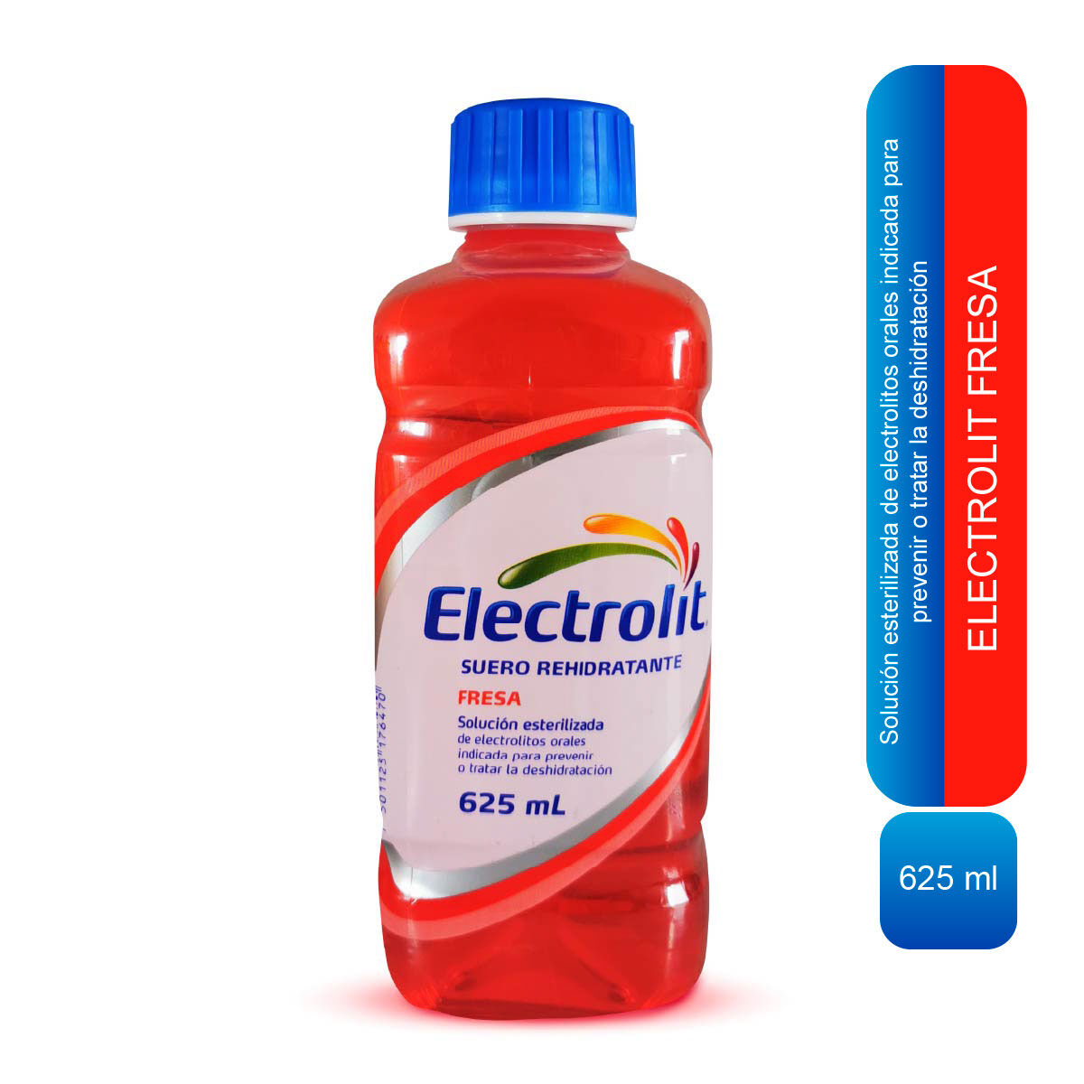 Electrolit Fresa Solución Oral Frasco X 625mL