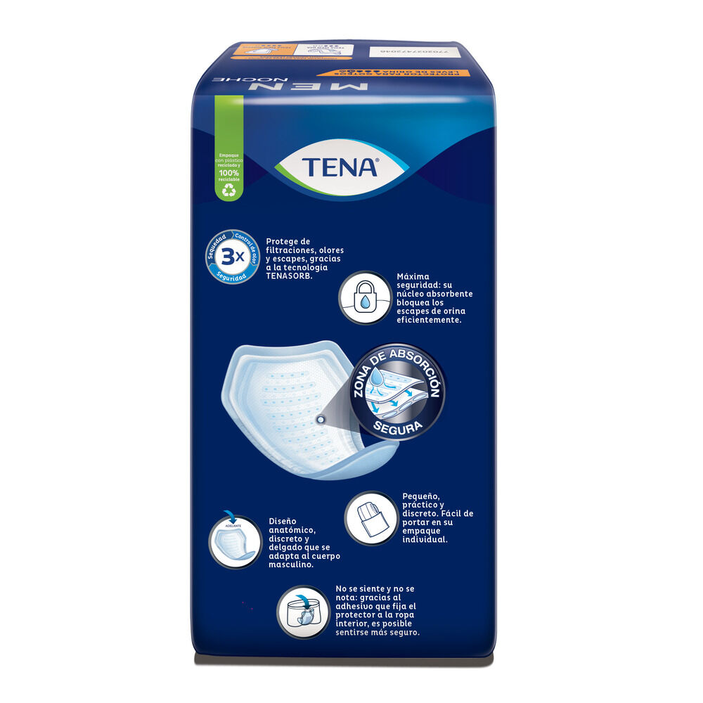 Protector-Masculino-TENA-Men-Noche-x10-imagen-2