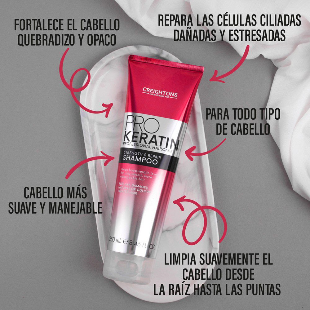 Shampoo-fortificante-y-reparador-pro-keratin-Creightons-Tubo-X-250ML-imagen-2