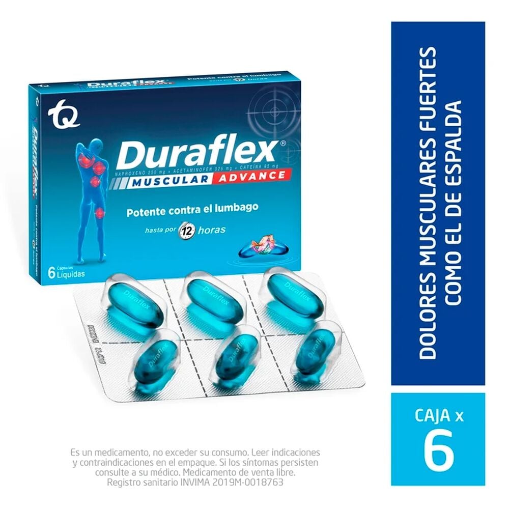 Durafex-Forte-Espalda-(325+65+250)Mg-C&aacute;psulas-Blandas-Caja-X-6-imagen