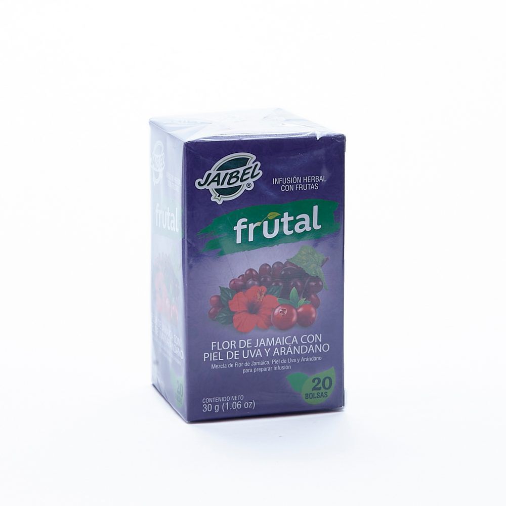 Aromatica-Frutal-Flor-De-Jamaica-Piel-De-Uva-Y-Jaibel-Caja-X-20-Bolsas-imagen-1
