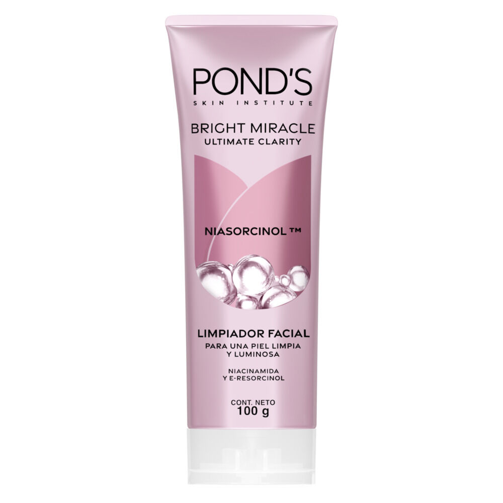 Limpiador Facial Ponds Niasorcinol Para Una Piel Limpia Y Luminosa Tubo X 100Gr
