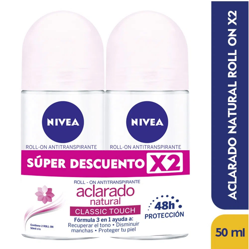 Promo-Roll-On-Antitranspirante-Aclarado-Natural-Nivea-Paquete-X-2-imagen