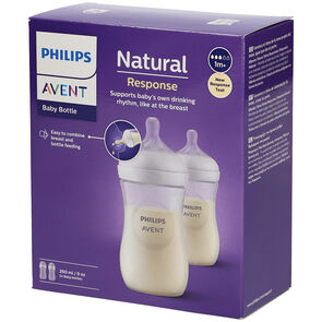 Tetero-Philips-Avent-Natural-Response-Caja-por-2Frasco-por-9Oz-imagen