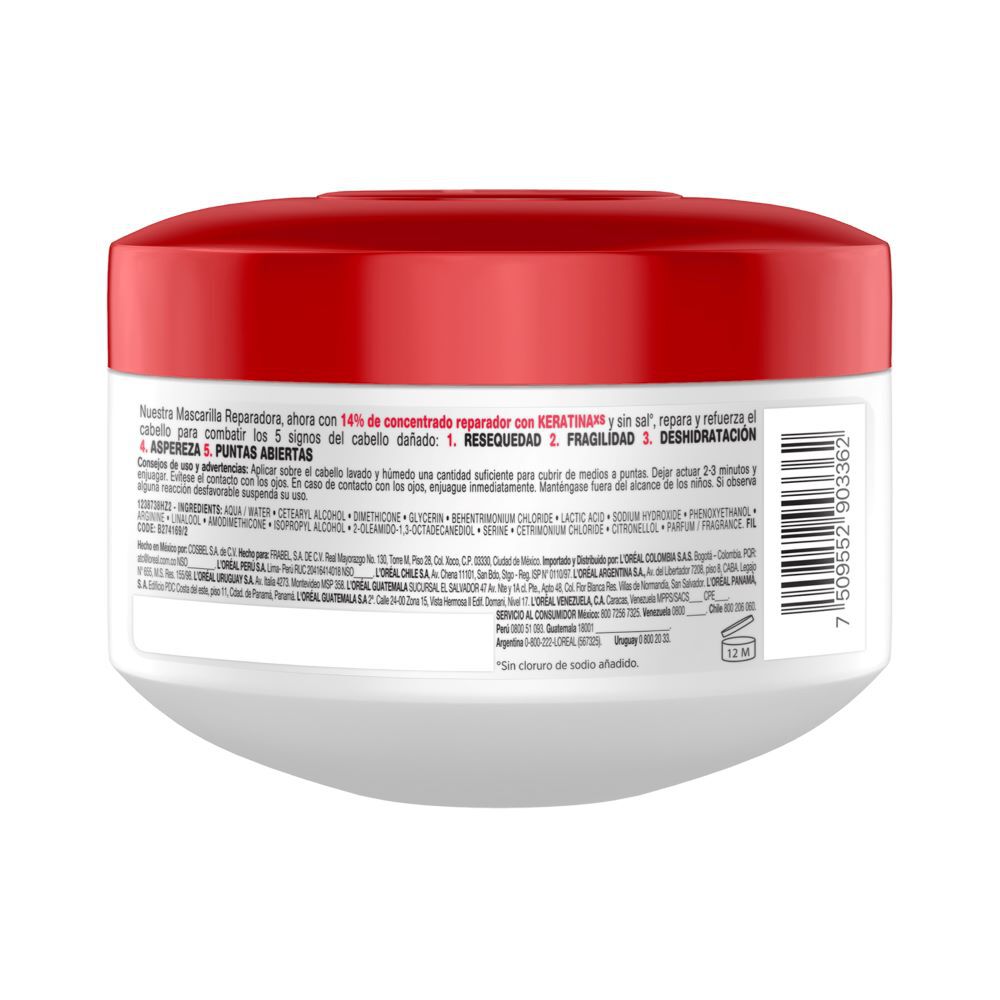 Tratamiento-Capilar-Cica--Repar-Total-5-L'Oreal-Elvive-Pote-X-300Gr-imagen-2