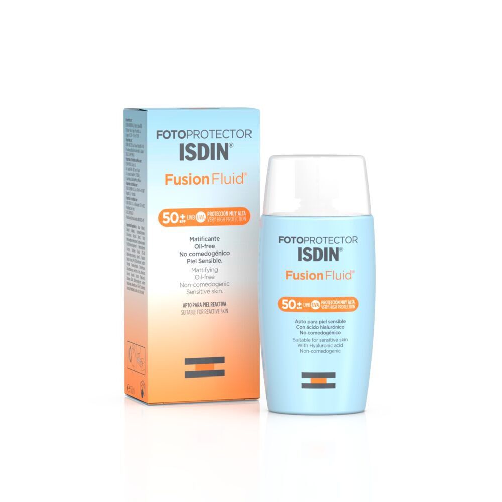 Fotoprotector Isdin Fusion Fluid Spf 50+ Frasco X 50mL