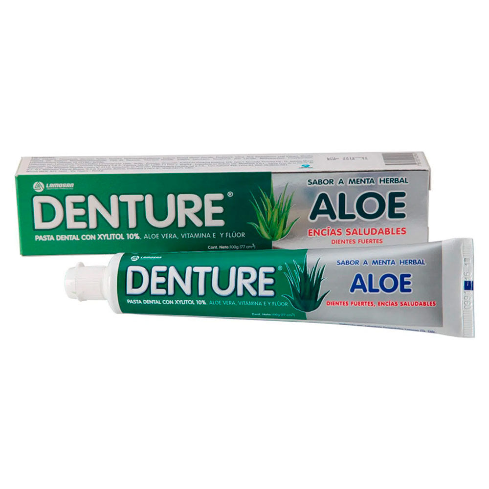 Crema Denture Aloe Encias Saludables - Sabor Menta