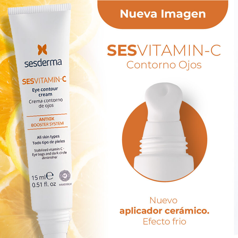 Crema-Contorno-De-Ojos-Sesderma-Sesvitamin-C-Tubo-15Ml-imagen-2