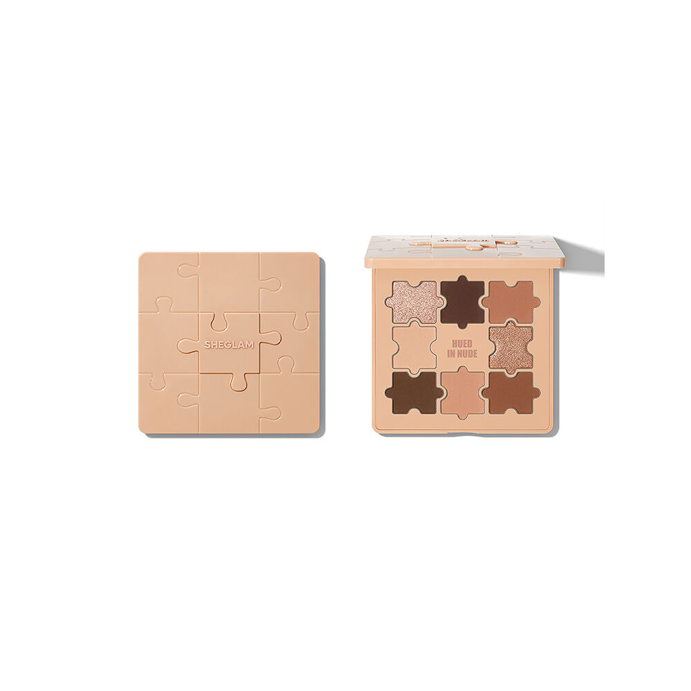Sombras Sheglam Jazy Jigsaw Palette Lata 8Gr Hued In Nude