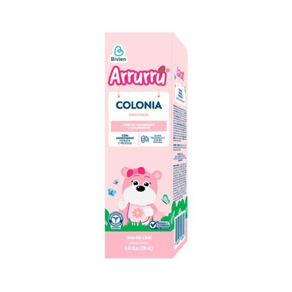 Colonia-Original-Arrurru-Rosada-Frasco-por-120Ml-Bebe-imagen