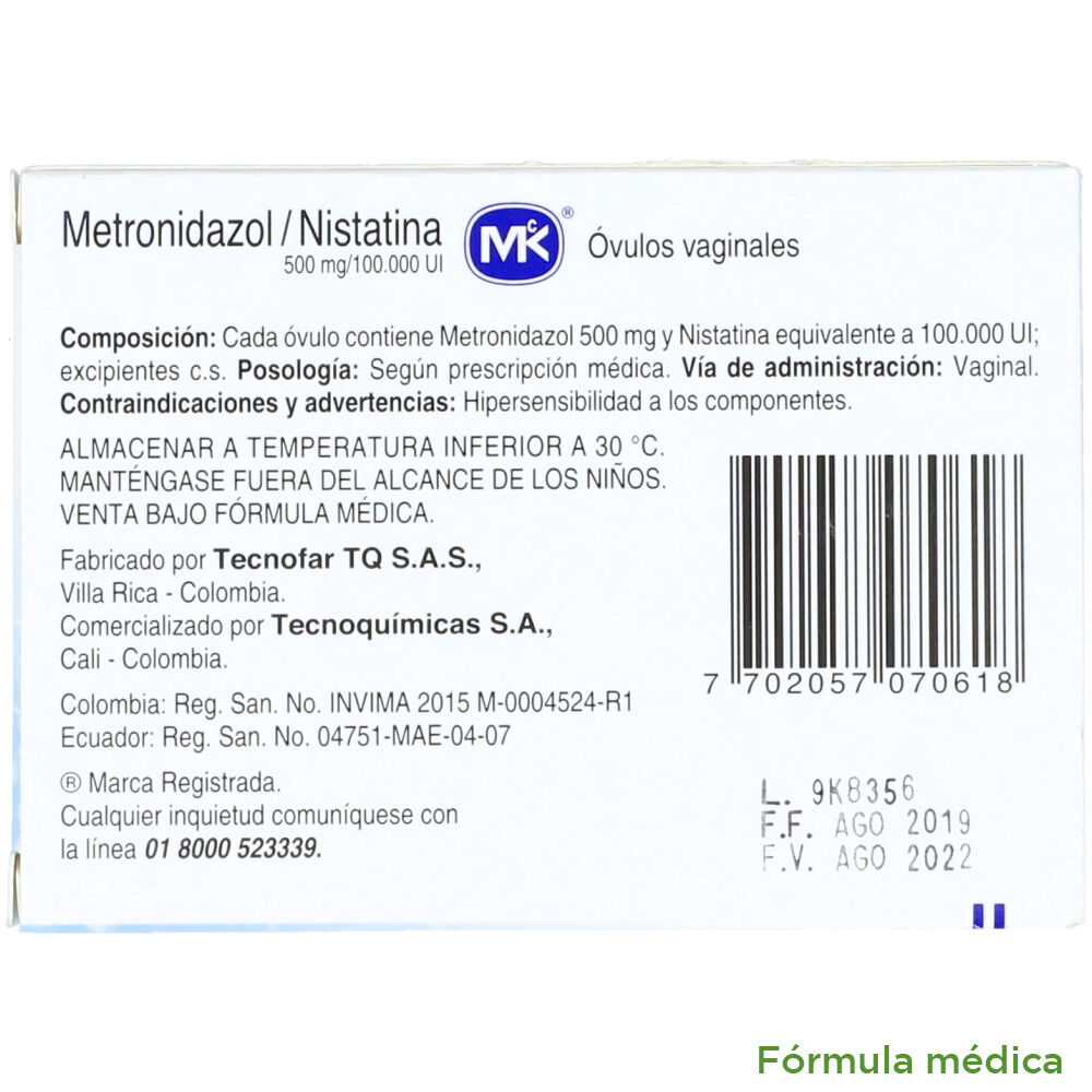 Metronidazol-+Nistatina-500-Mg-+-100.000-Ui-Caja-X-10-&Oacute;vulos-Mk-imagen-2