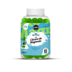Gomas-Masticables-Natural-Milab-Magnesio-Frasco-por-60-Menta-imagen