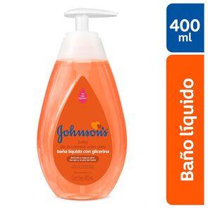 Baño-Liquido-Johnson'S-Baby-Con-Glicerina-Frasco-X-400Ml-imagen