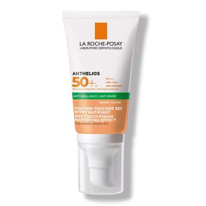 Protector-Solar-Anti-Brillo-Anthelios-Gel-Toque-Seco-Con-Color-SPF-50+-Tubo-X-50-mL-imagen