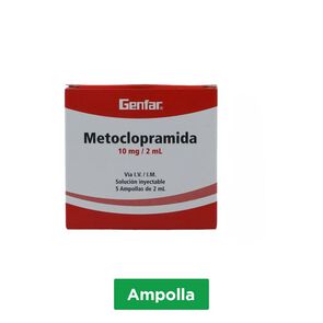 Metoclopramida-10Mg/Ml-Soluci&oacute;n-Inyectable-Genfar-X-1-Ampolla-imagen
