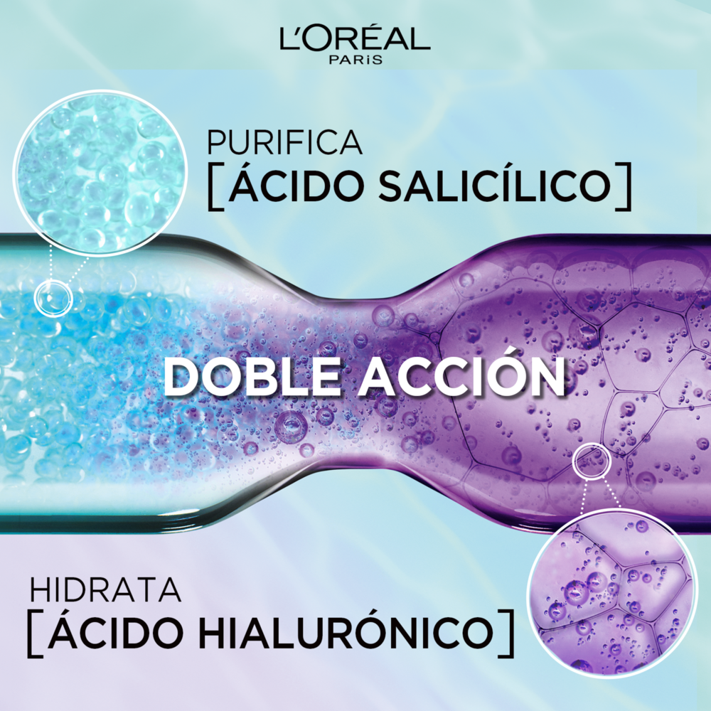 Tratamiento-Capilar-Elvive-L'Oreal-Paris-Hialur&oacute;nico-Pure-Ra&iacute;ces-Grasas-Puntas-Deshidratadas-X300-G-imagen-2