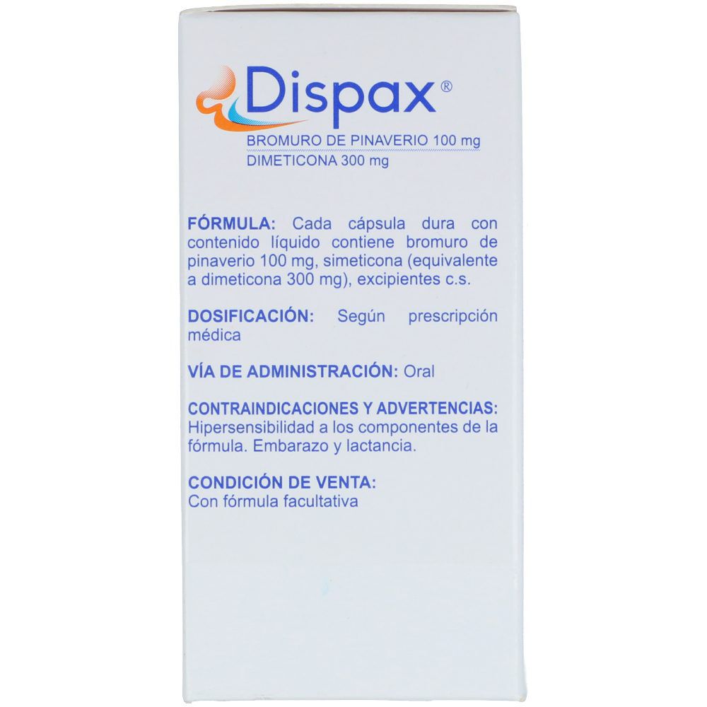 Dispax Cápsulas Duras Con Contenido Líquido Caja X 32
