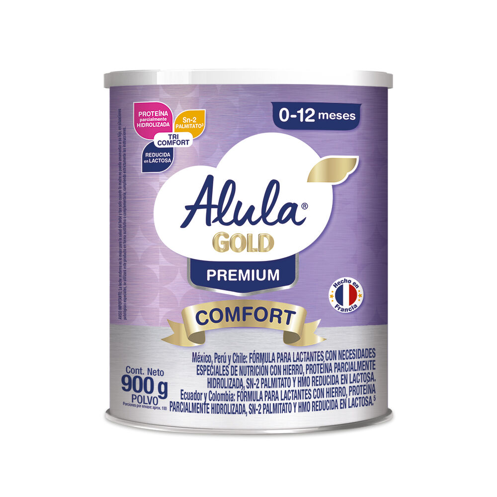 Alula Gold Comfort Premium 0-12 Meses Tar X 900Gr