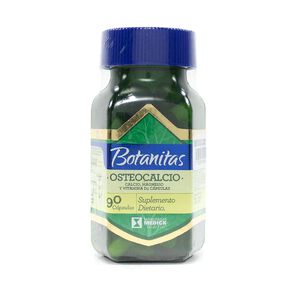Osteocalcio-Botanitas-Calcio-Magnesio-Y-Vitamina-D3-Capsula-Frasco-X-90-imagen