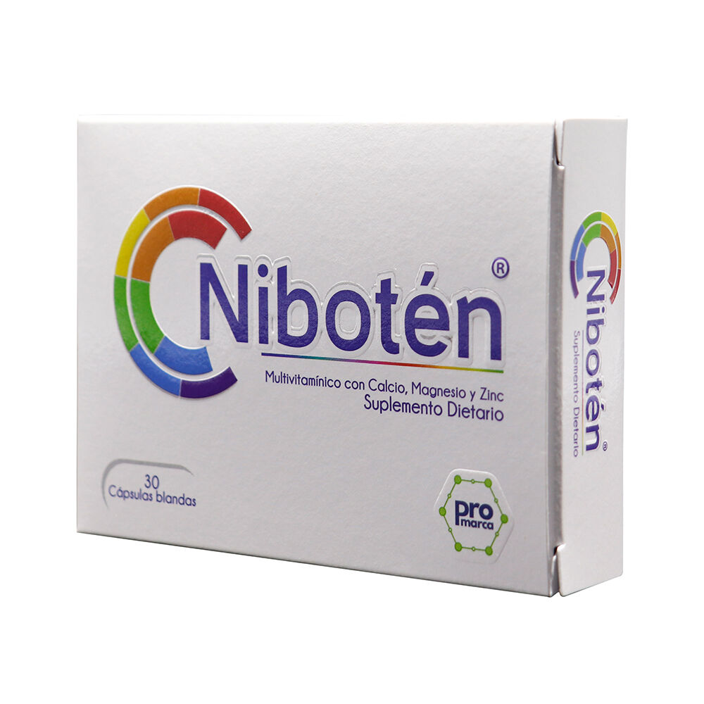 Niboten-Suplemento-Dietario-Multivitaminico-Con-Calcio-Magnesio-Y-Zinc-Capsulas-Caja-X-30-imagen