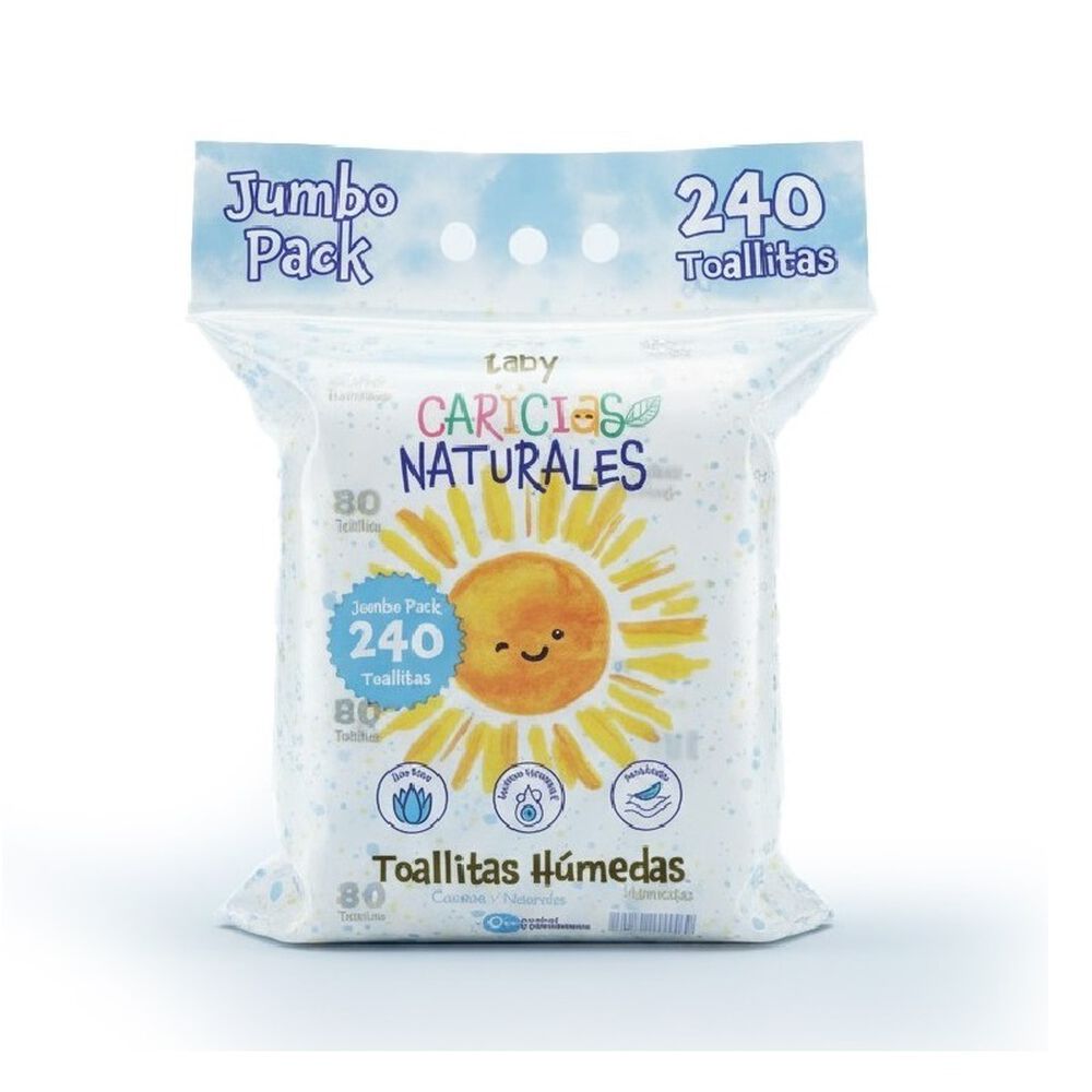 Promo-Toallitas-Humedas-Caricias-Naturales-Baby-Jumbo-Pack-Paquete-X-240-imagen