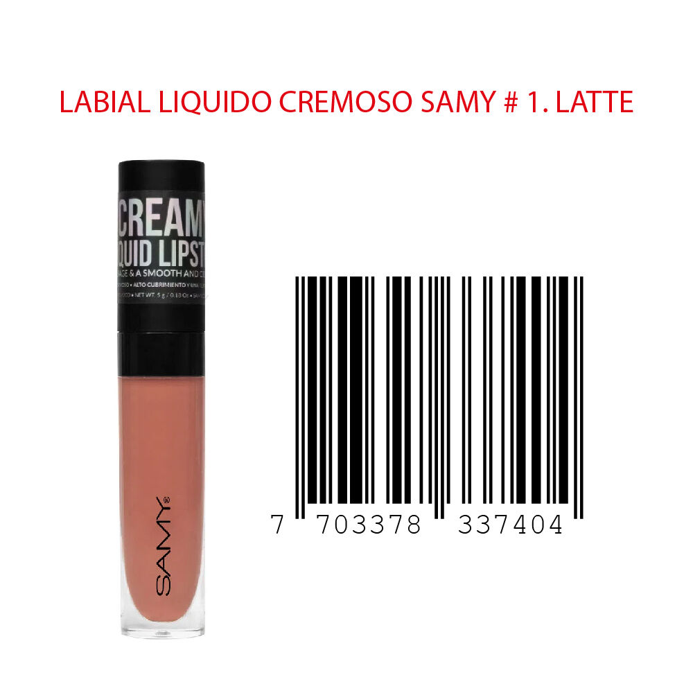 Labial-Liquido-Cremoso-Samy-N-1-Latte-Tubo-X-5Gr-imagen-3