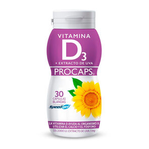 Vitamina-D3-+-Extracto-De-Uva-Cápsulas-Blandas-Frasco-X-30--imagen