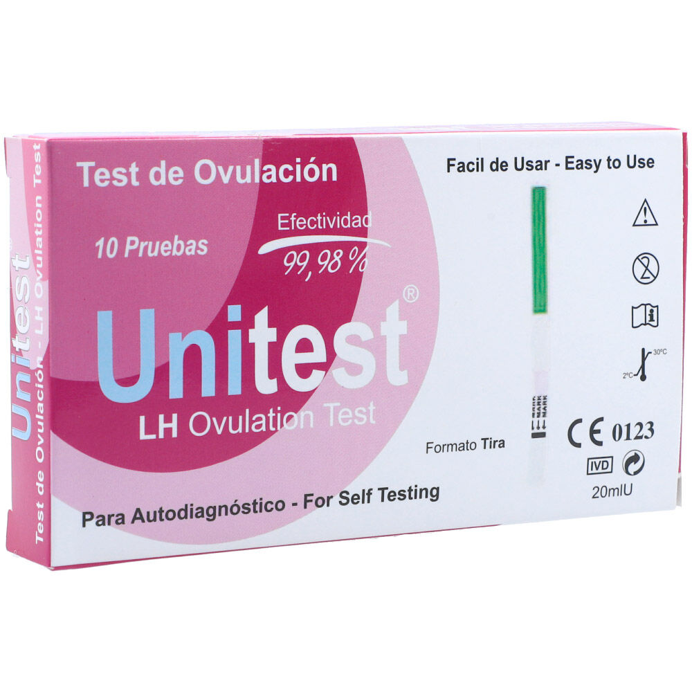 Test De Ovulación Unitest Caja X 10 6700