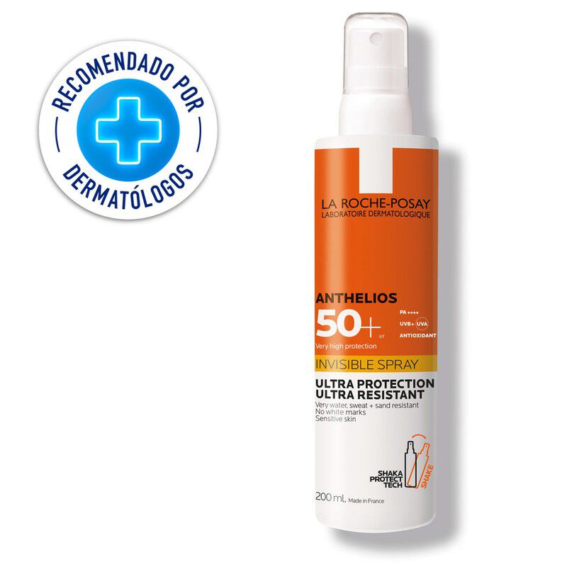 Protector Solar Corporal La Roche Posay Anthelios Spray Fps 50+ 200Ml