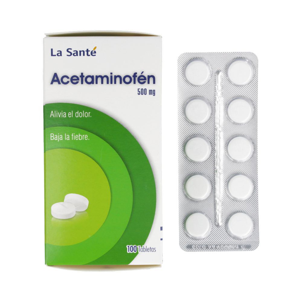 Acetaminofen-Tabletas-500Mg-Blister-X-10-imagen