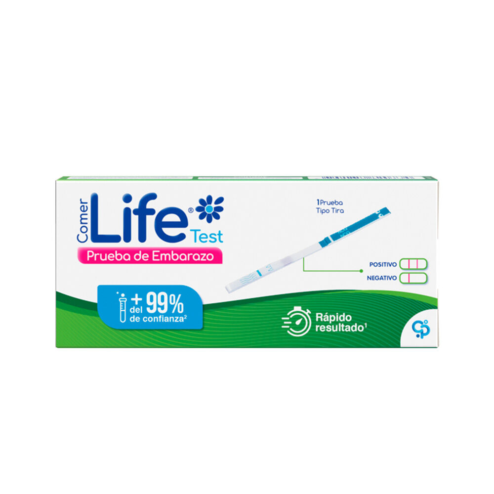 Prueba De Embarazo Tipo Cinta Caj X 1 Comerlife Test