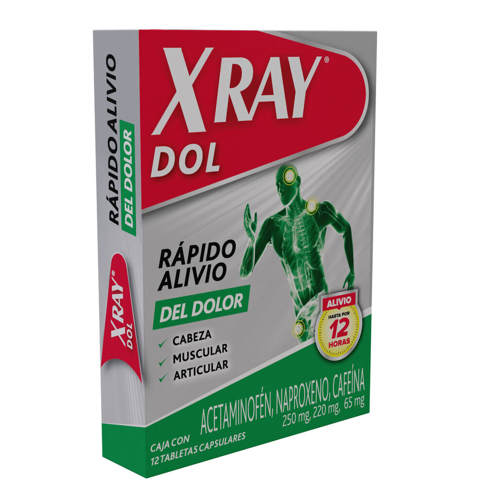 X-Ray-Dol-Alivio-De-Dolor-E-Inflamación-12-Cápsulas-imagen