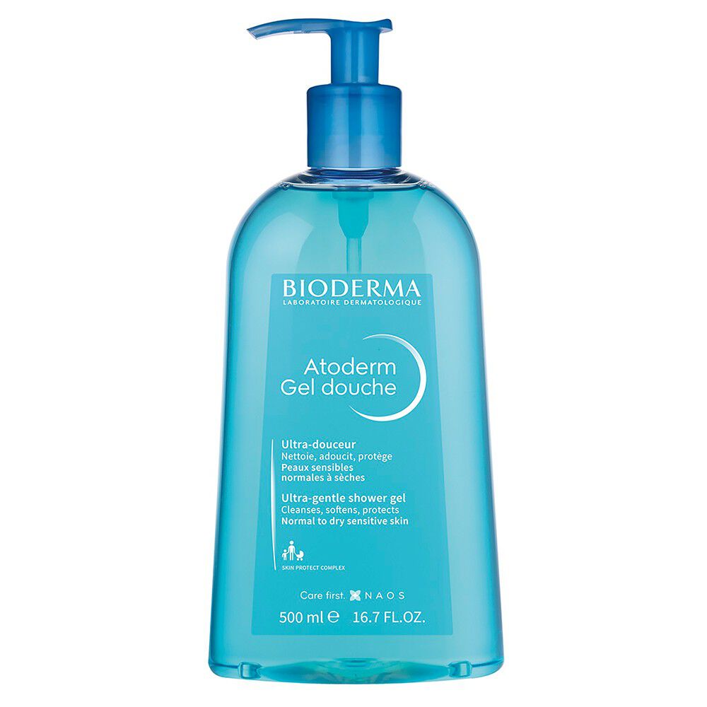 Bioderma Atoderm Gel Ducha Ultra Suave Para Piel Normal A Seca 500Ml