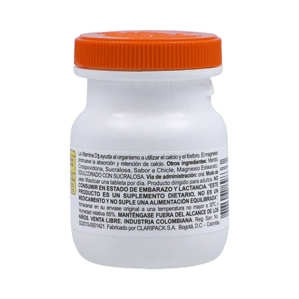 Giralmet-Vitamina-D3-+-Magnesio-2000-Ui-Frasco-X-30-Unidades-imagen-2