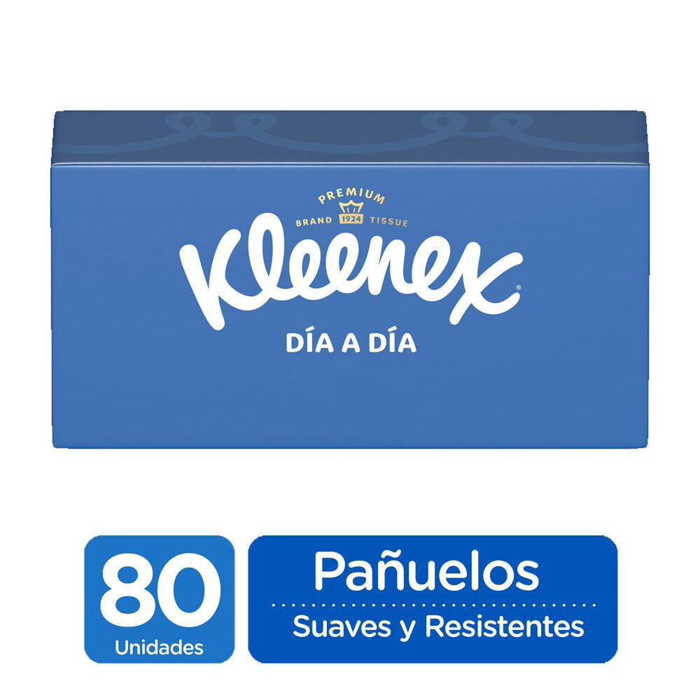 Pañuelos Kleenex Original Paquete X 80